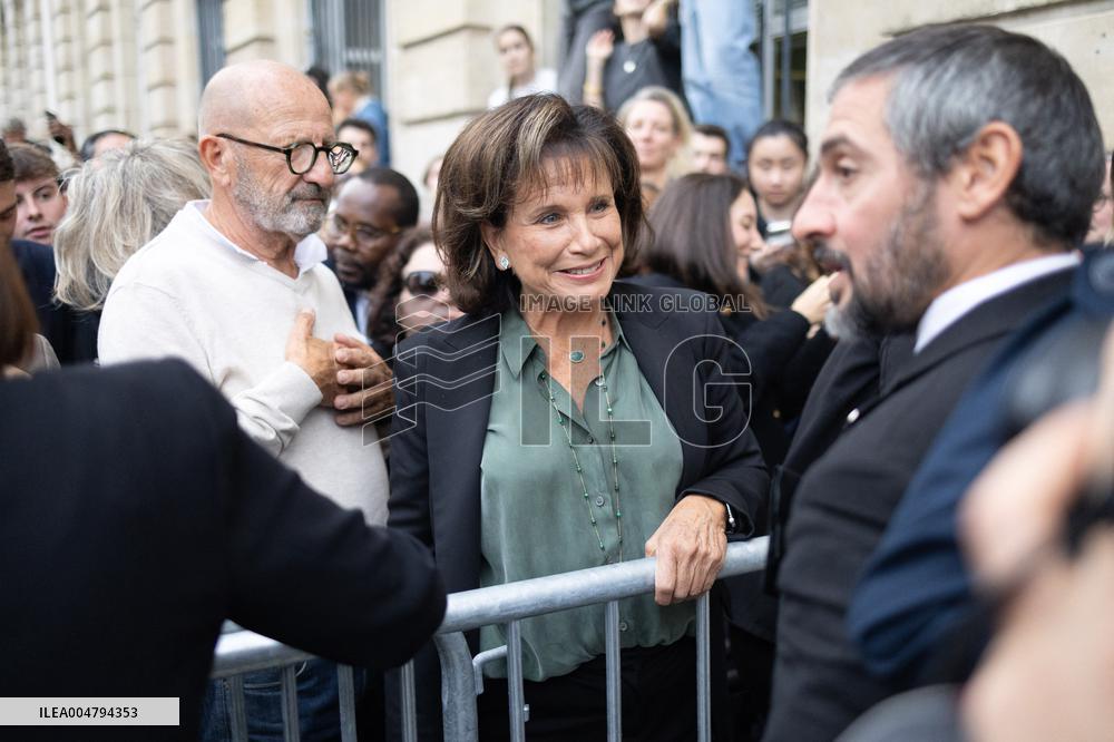 Induction ceremony of Robert Badinter at the Pantheon - Paris