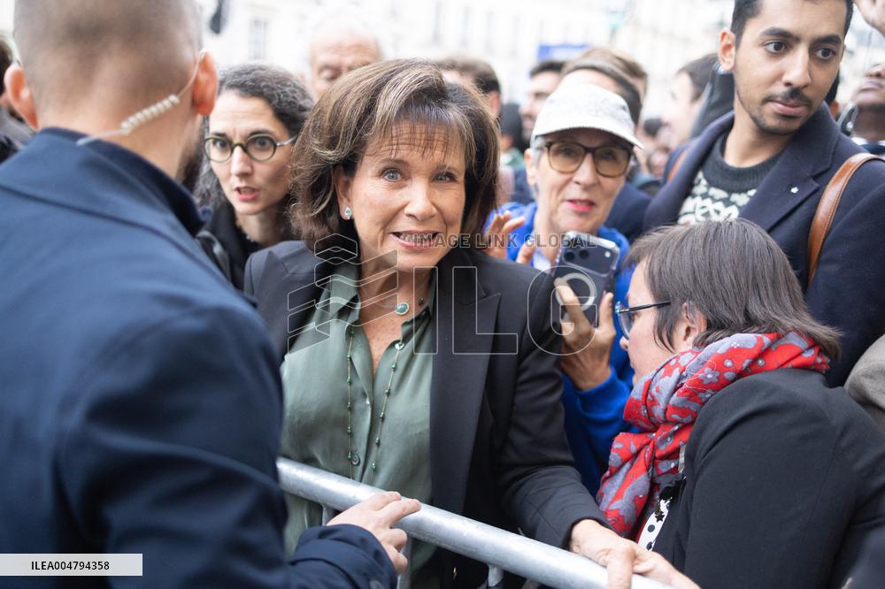 Induction ceremony of Robert Badinter at the Pantheon - Paris