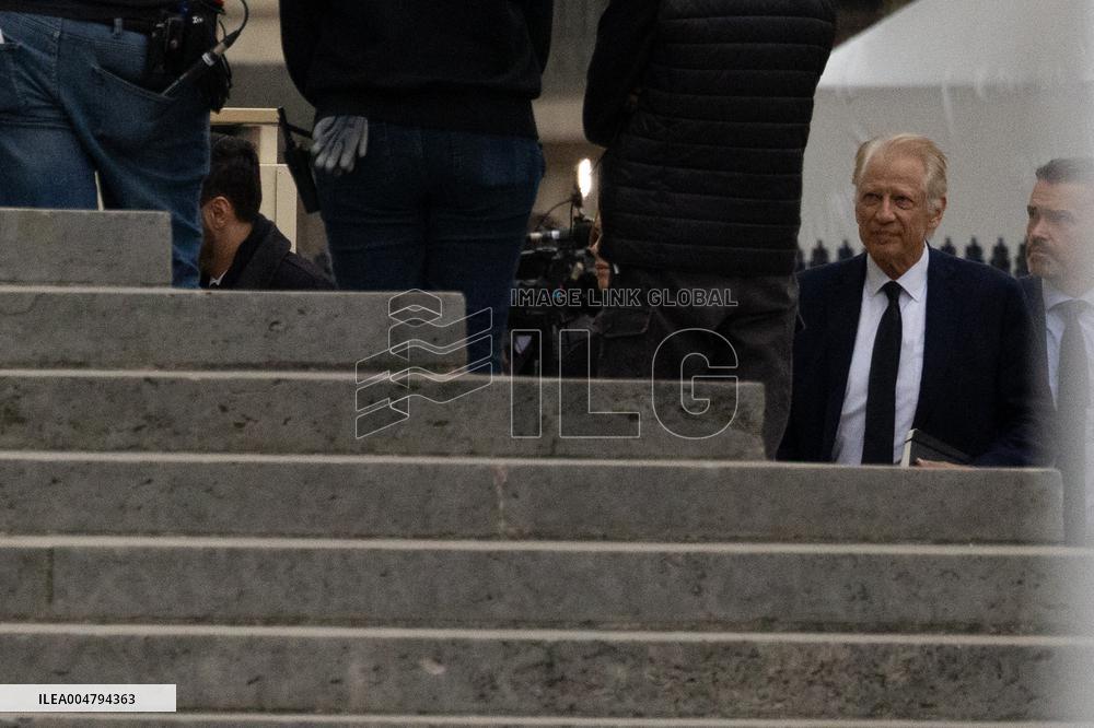 Induction ceremony of Robert Badinter at the Pantheon - Paris