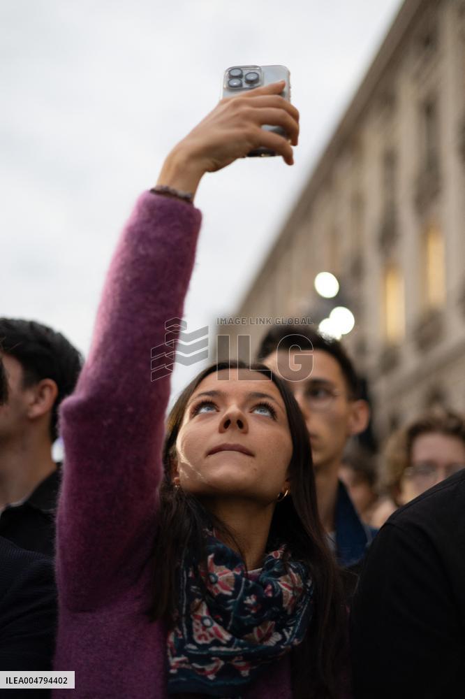 Induction ceremony of Robert Badinter at the Pantheon - Paris