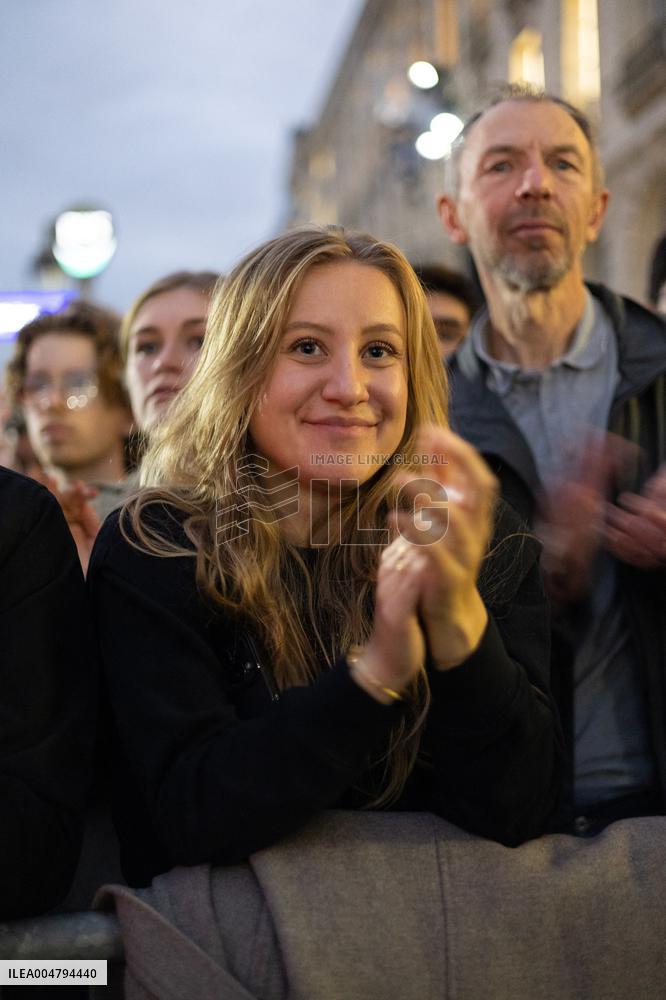 Induction ceremony of Robert Badinter at the Pantheon - Paris