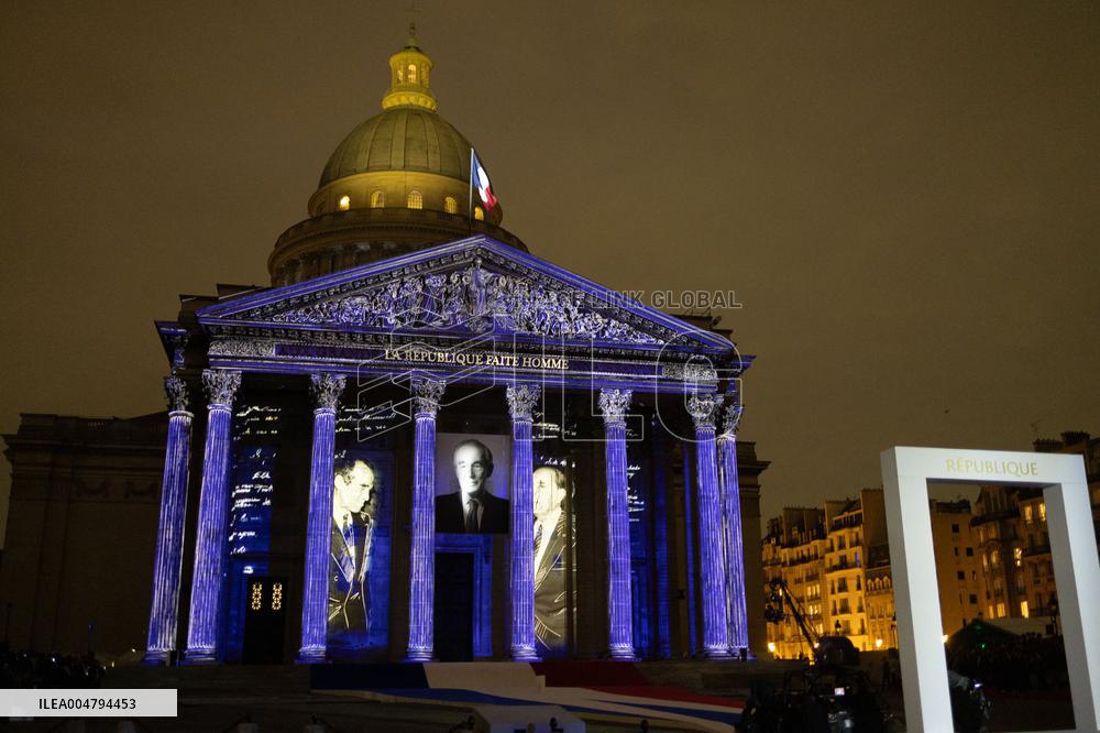 Induction ceremony of Robert Badinter at the Pantheon - Paris