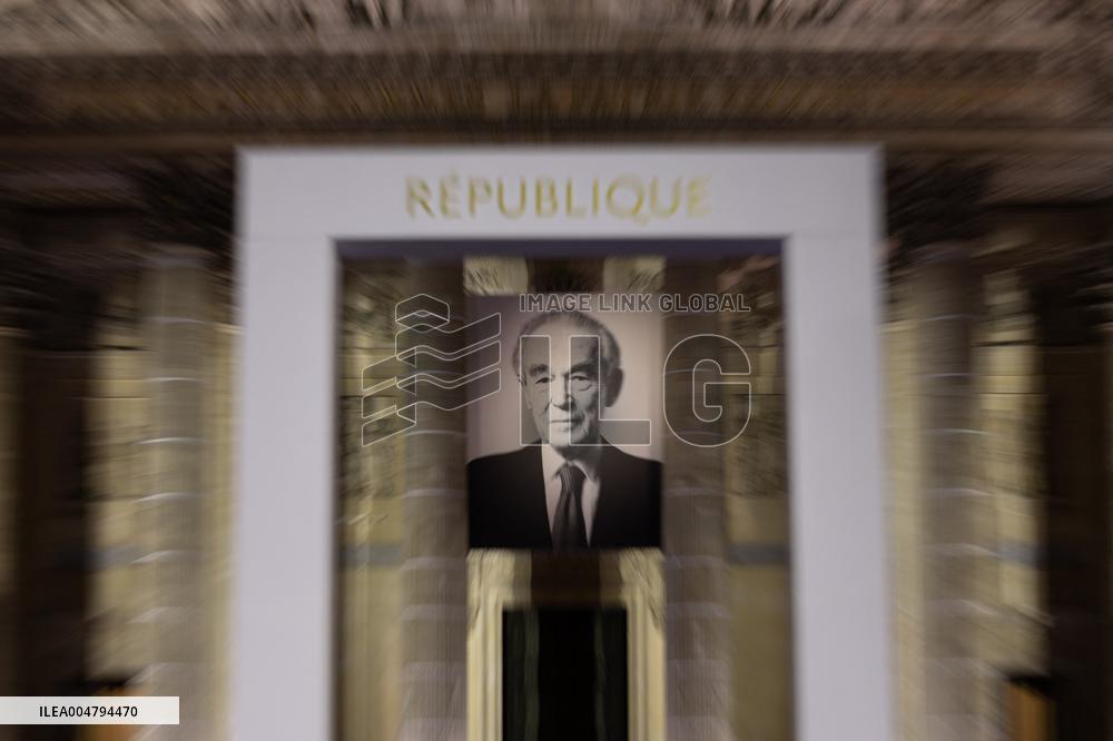 Induction ceremony of Robert Badinter at the Pantheon - Paris