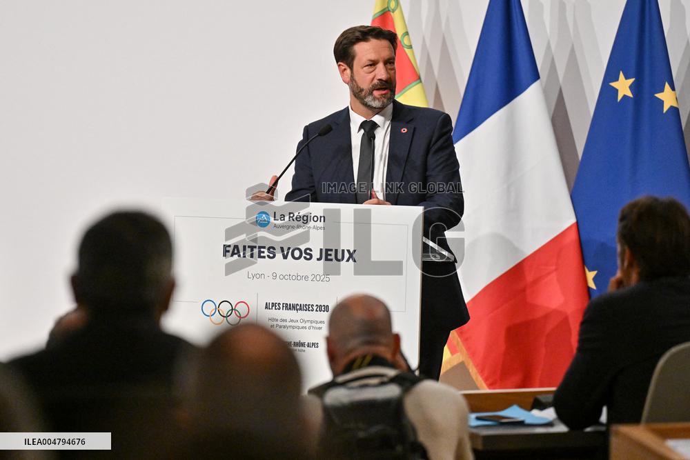 French Alps 2030 Faites Vos Jeux Event - Lyon