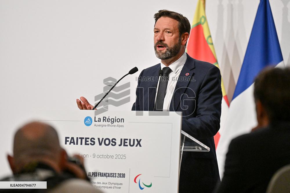 French Alps 2030 Faites Vos Jeux Event - Lyon