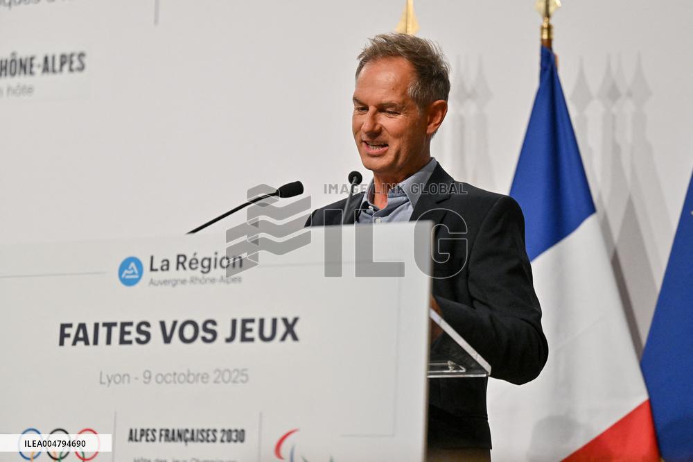 French Alps 2030 Faites Vos Jeux Event - Lyon