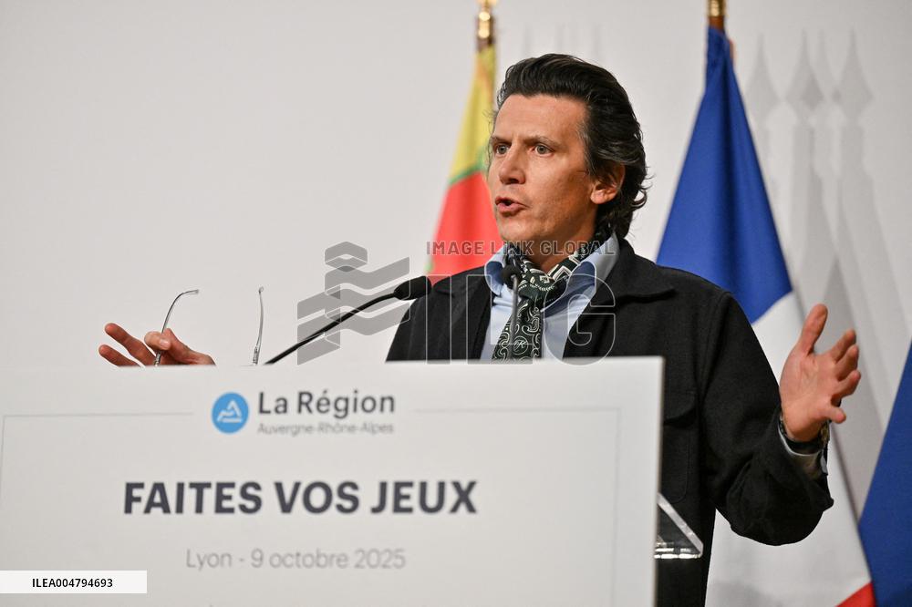 French Alps 2030 Faites Vos Jeux Event - Lyon