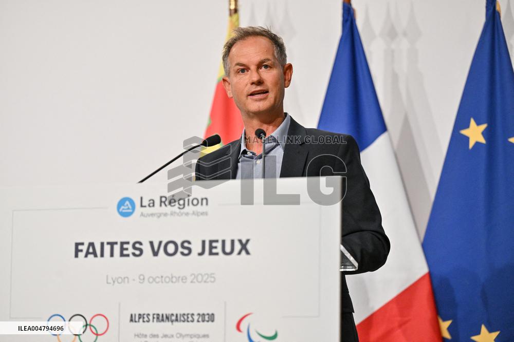 French Alps 2030 Faites Vos Jeux Event - Lyon