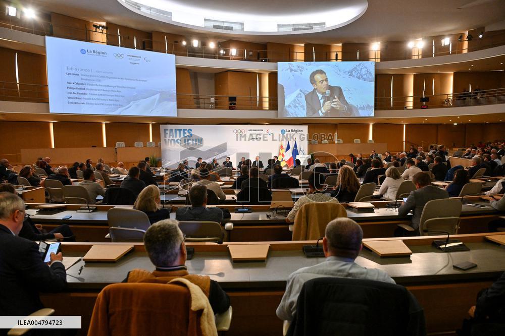 French Alps 2030 Faites Vos Jeux Event - Lyon