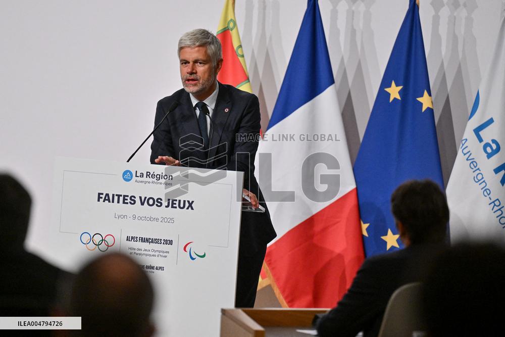 French Alps 2030 Faites Vos Jeux Event - Lyon