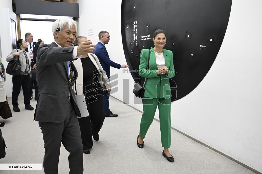 CROWN PRINCESS IN OSAKA