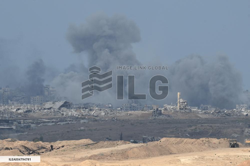 A Viewpoint Of Gaza From The City Of Sderot - Israel