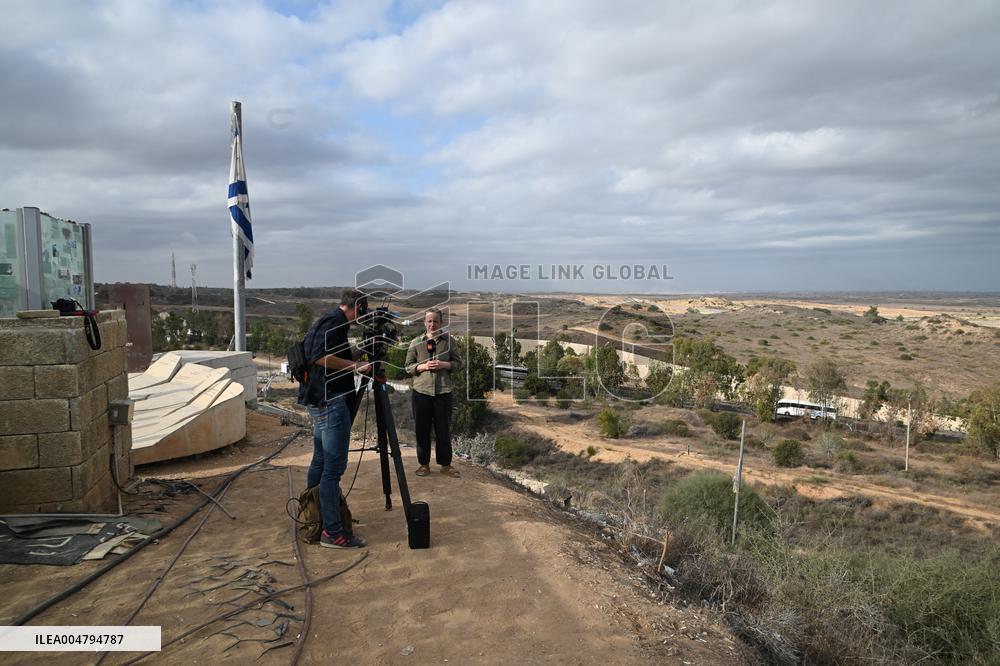 A Viewpoint Of Gaza From The City Of Sderot - Israel