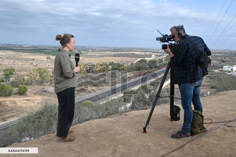 A Viewpoint Of Gaza From The City Of Sderot - Israel