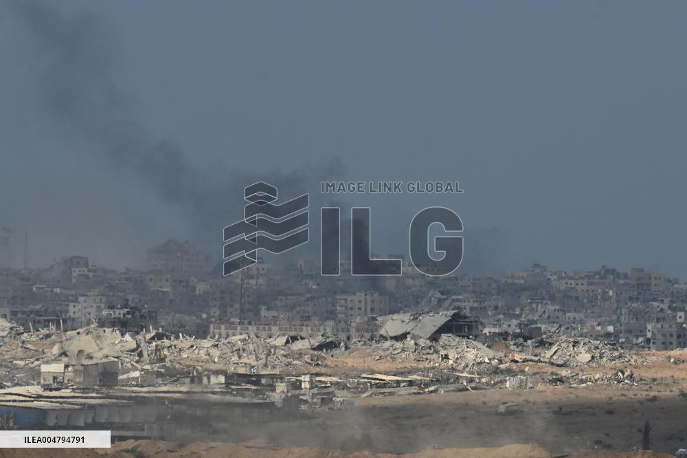 A Viewpoint Of Gaza From The City Of Sderot - Israel