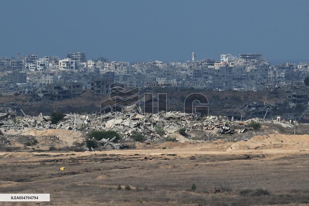 A Viewpoint Of Gaza From The City Of Sderot - Israel