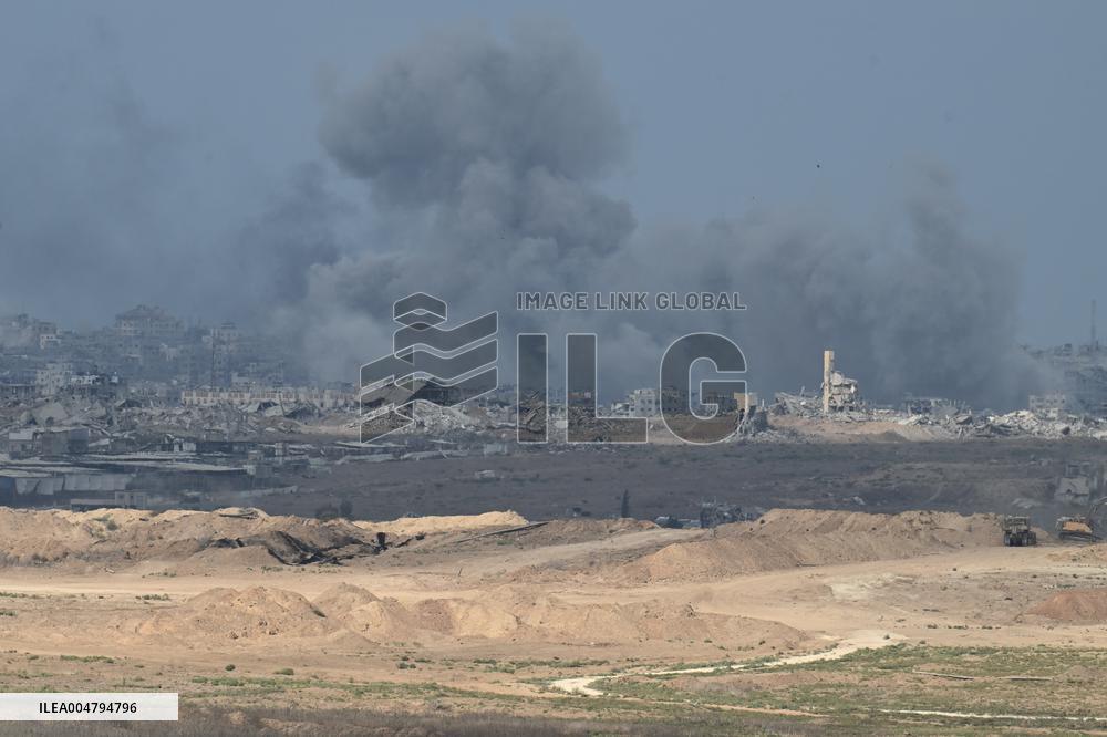 A Viewpoint Of Gaza From The City Of Sderot - Israel
