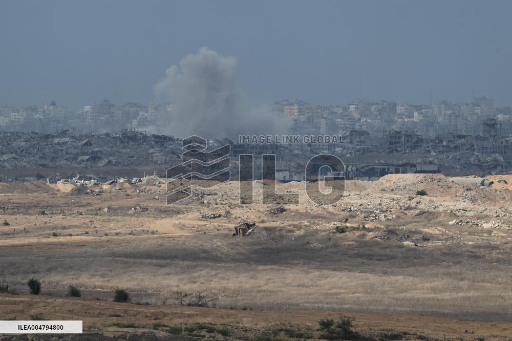 A Viewpoint Of Gaza From The City Of Sderot - Israel