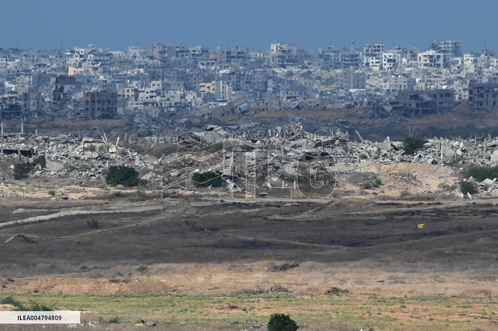 A Viewpoint Of Gaza From The City Of Sderot - Israel