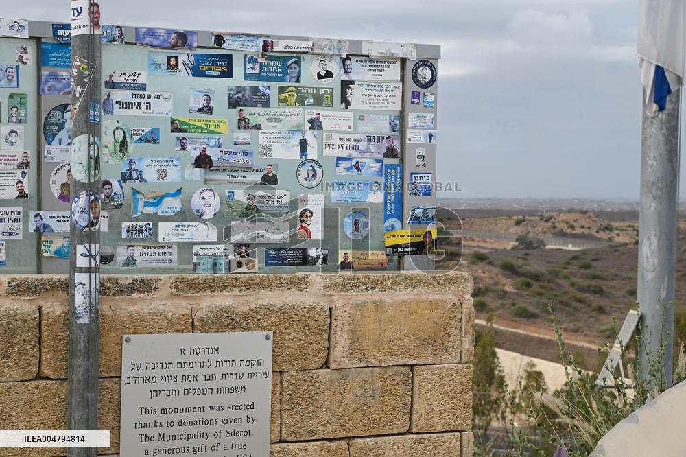 A Viewpoint Of Gaza From The City Of Sderot - Israel