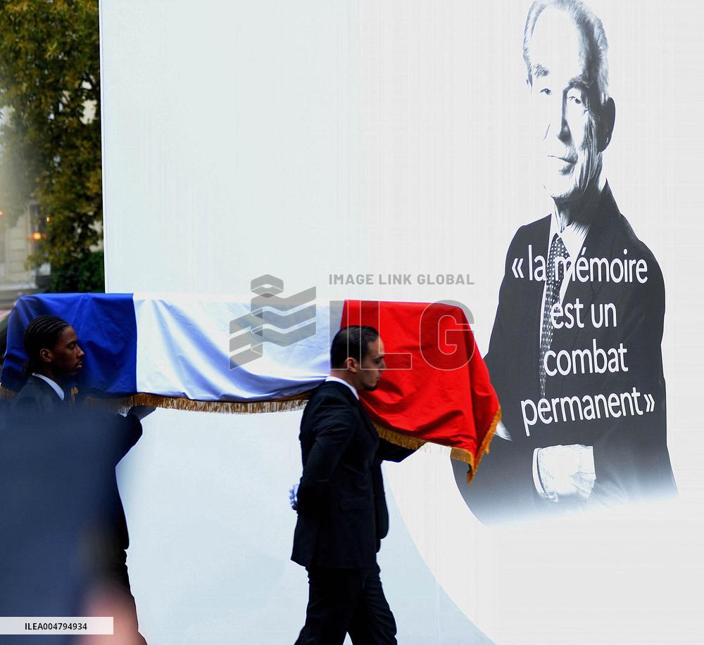 Ceremony to Induct Robert Badinter at Pantheon - Paris