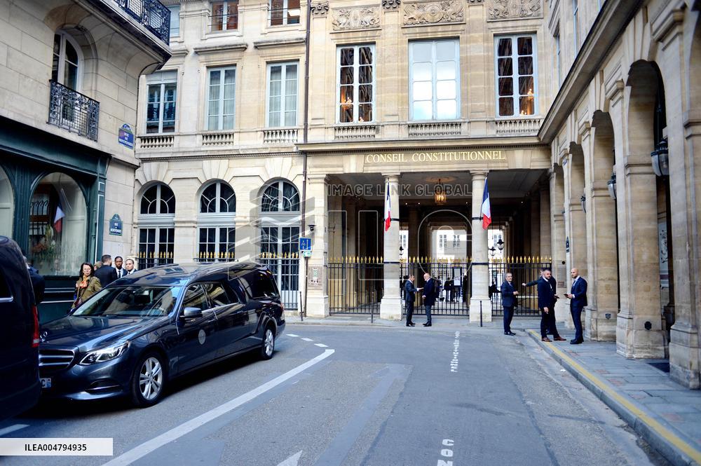 Final Preparations Before Robert Badinter Honor At Pantheon - Paris