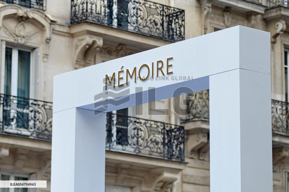 Final Preparations Before Robert Badinter Honor At Pantheon - Paris