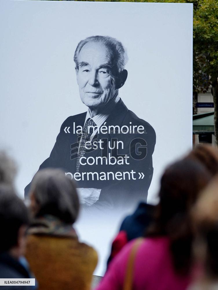 Final Preparations Before Robert Badinter Honor At Pantheon - Paris