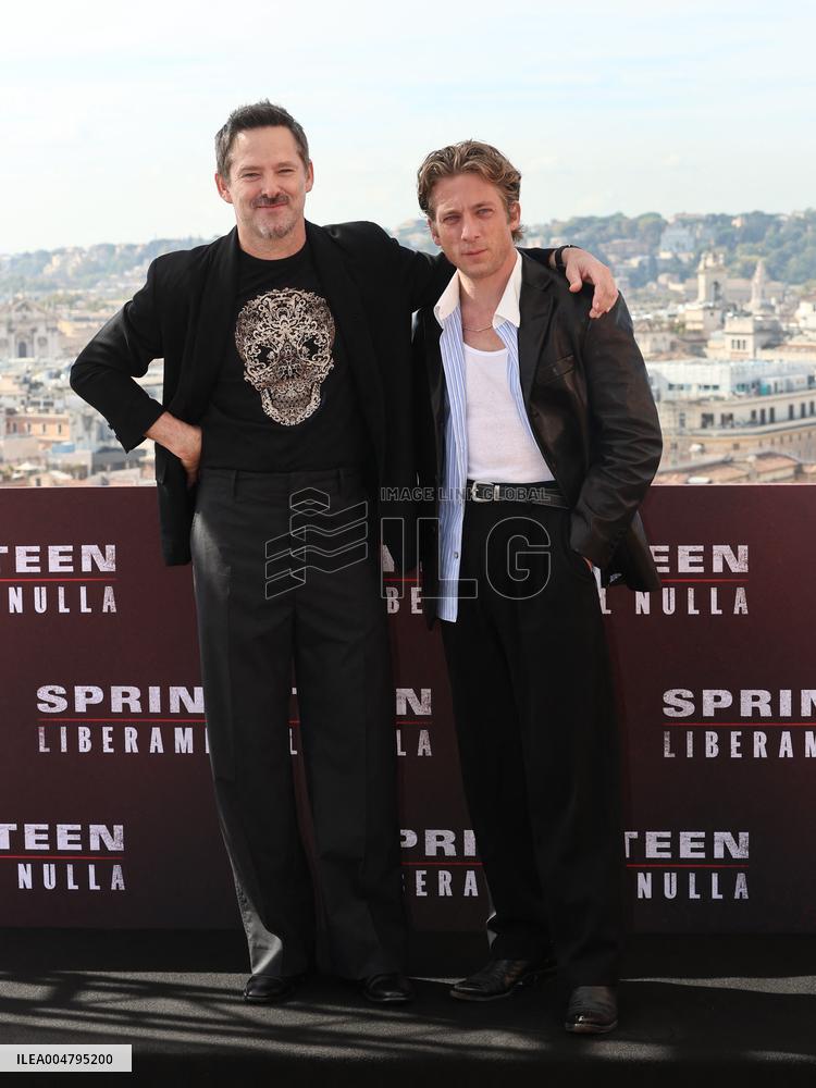 Springsteen Deliver Me from Nothingness Photocall - Rome