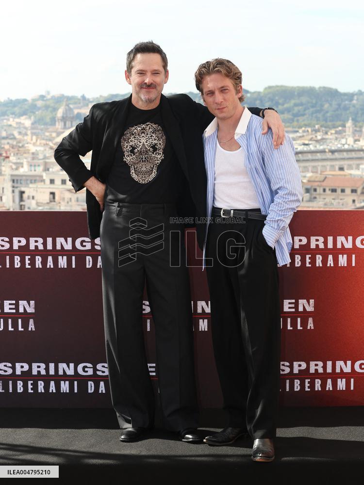Springsteen Deliver Me from Nothingness Photocall - Rome