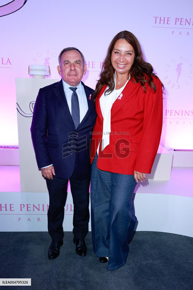 Peninsula in Pink Charity Cocktail - Paris