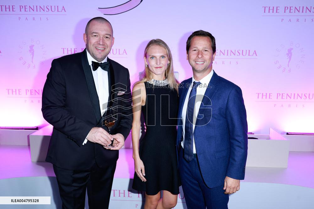 Peninsula in Pink Charity Cocktail - Paris