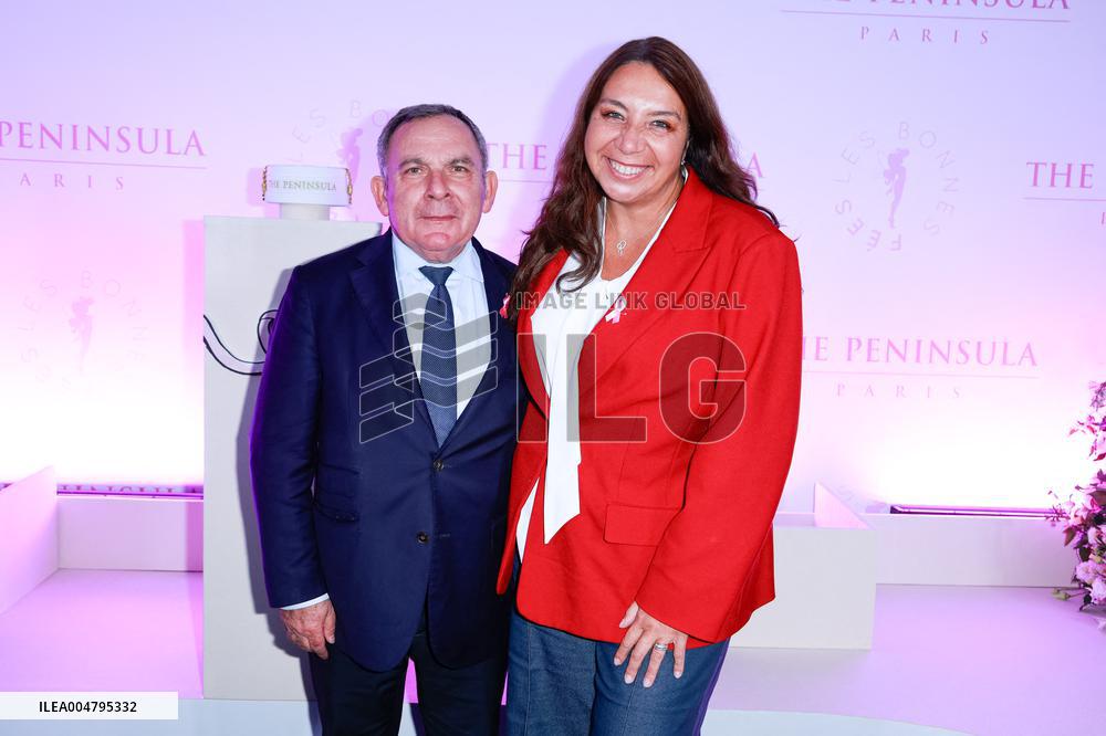 Peninsula in Pink Charity Cocktail - Paris