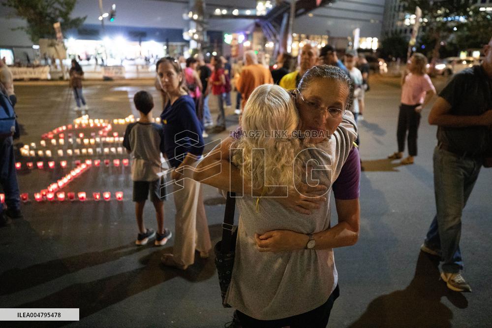 Israelis Celebrate Following Ceasefire Deal - Tel Aviv