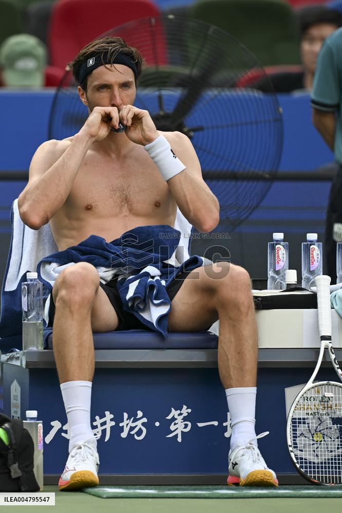 ATP Masters - Arthur Rinderknech v Felix Auger-Aliassime - Shanghai