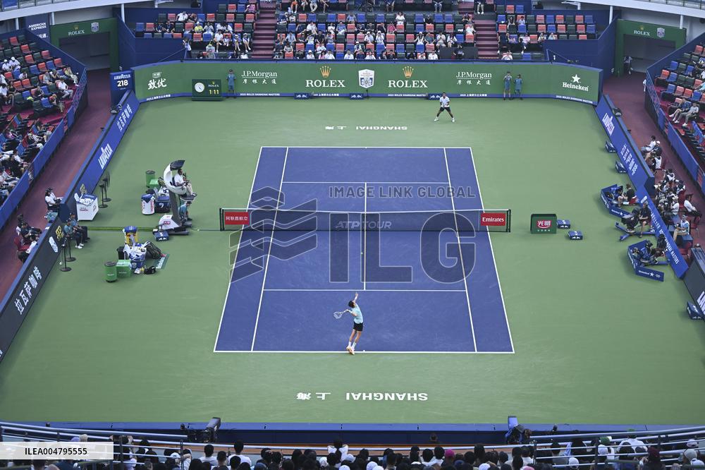 ATP Masters - Arthur Rinderknech v Felix Auger-Aliassime - Shanghai