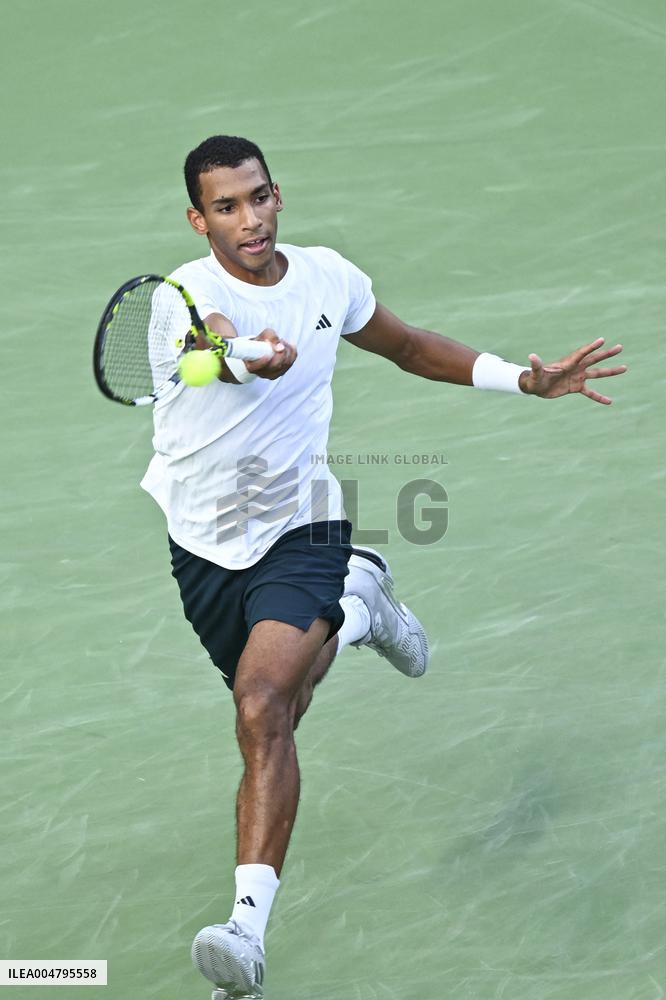 ATP Masters - Arthur Rinderknech v Felix Auger-Aliassime - Shanghai