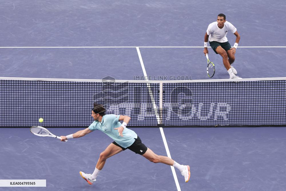 ATP Masters - Arthur Rinderknech v Felix Auger-Aliassime - Shanghai