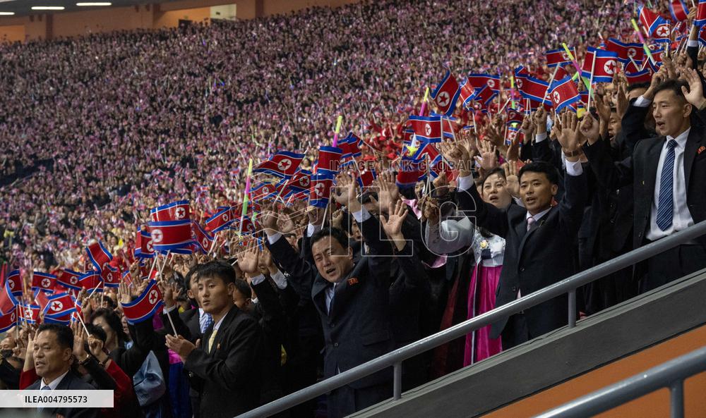 Kim Jong Un Celebrates 80th Founding Anniversary of the WPK - North Korea