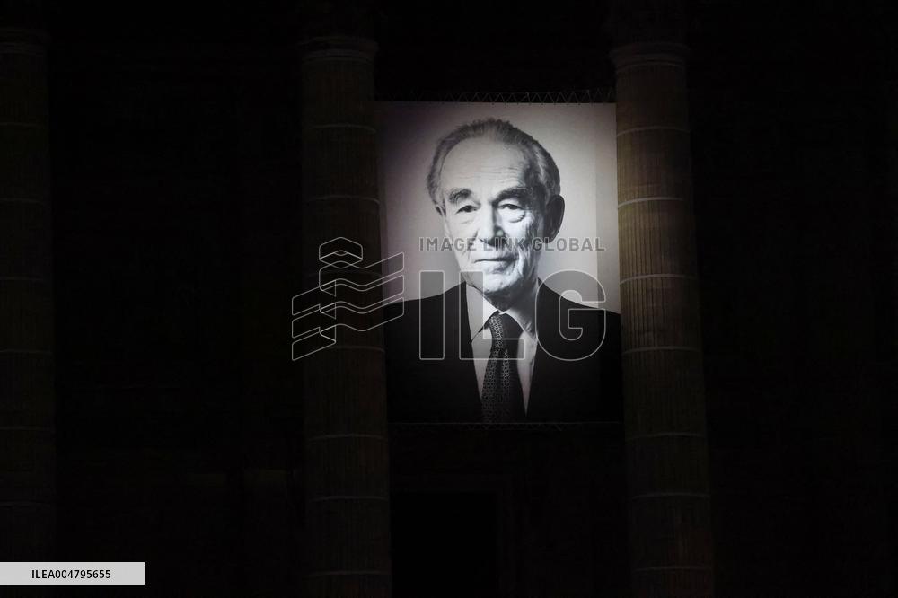 Ceremony to Induct Robert Badinter at Pantheon - Paris