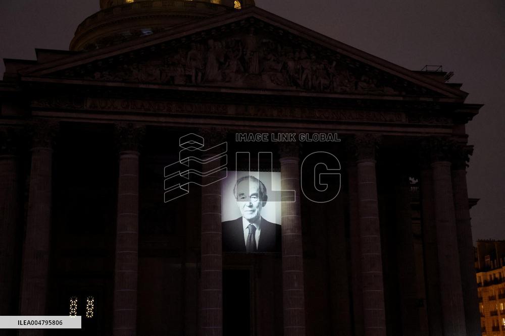 Ceremony to Induct Robert Badinter at Pantheon - Paris