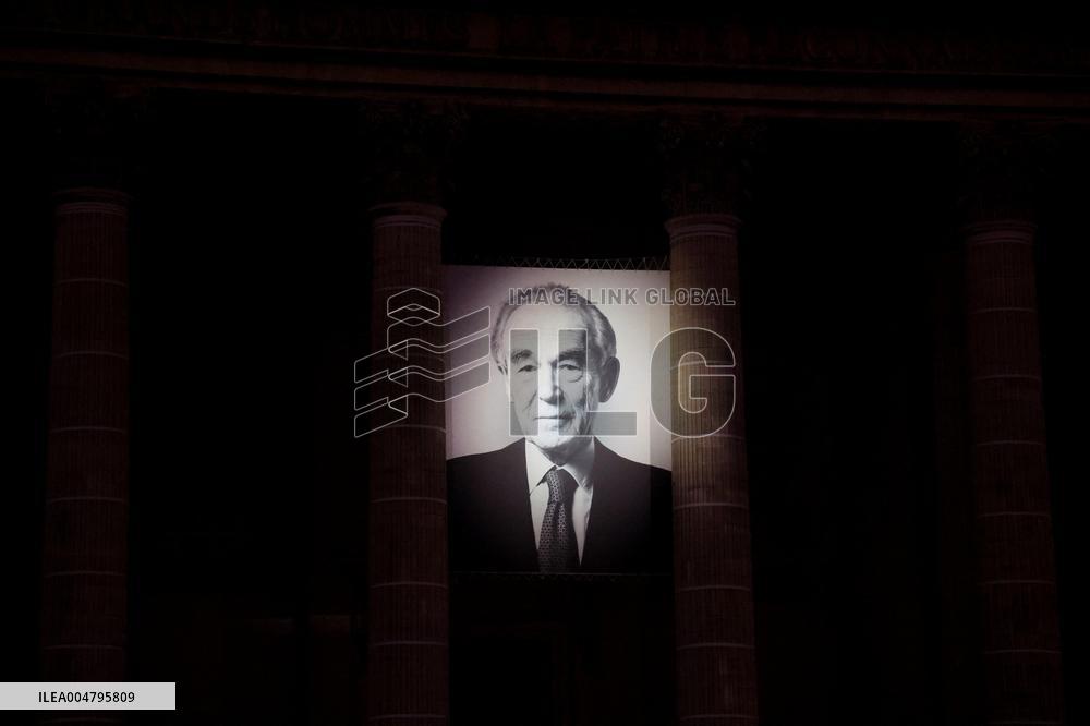 Ceremony to Induct Robert Badinter at Pantheon - Paris