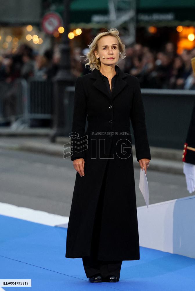 Ceremony to Induct Robert Badinter at Pantheon - Paris