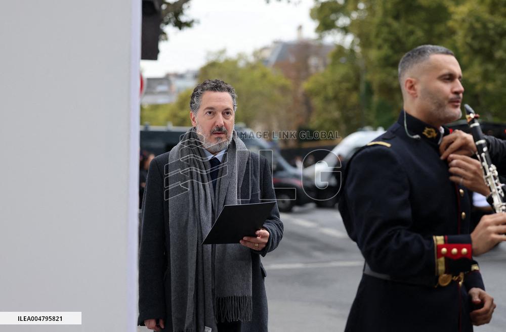 Ceremony to Induct Robert Badinter at Pantheon - Paris