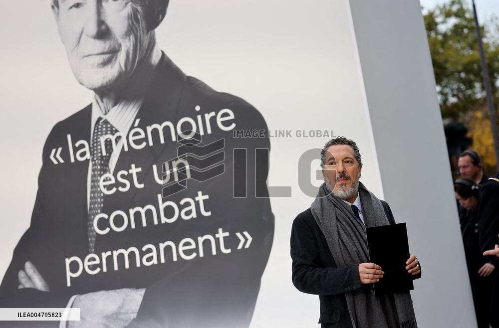 Ceremony to Induct Robert Badinter at Pantheon - Paris