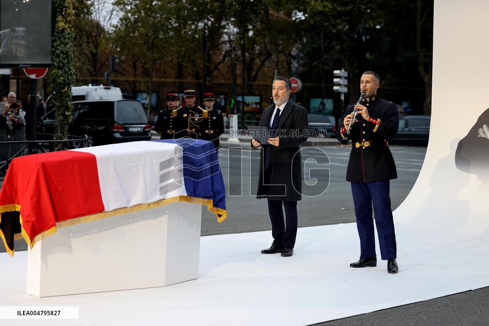 Ceremony to Induct Robert Badinter at Pantheon - Paris