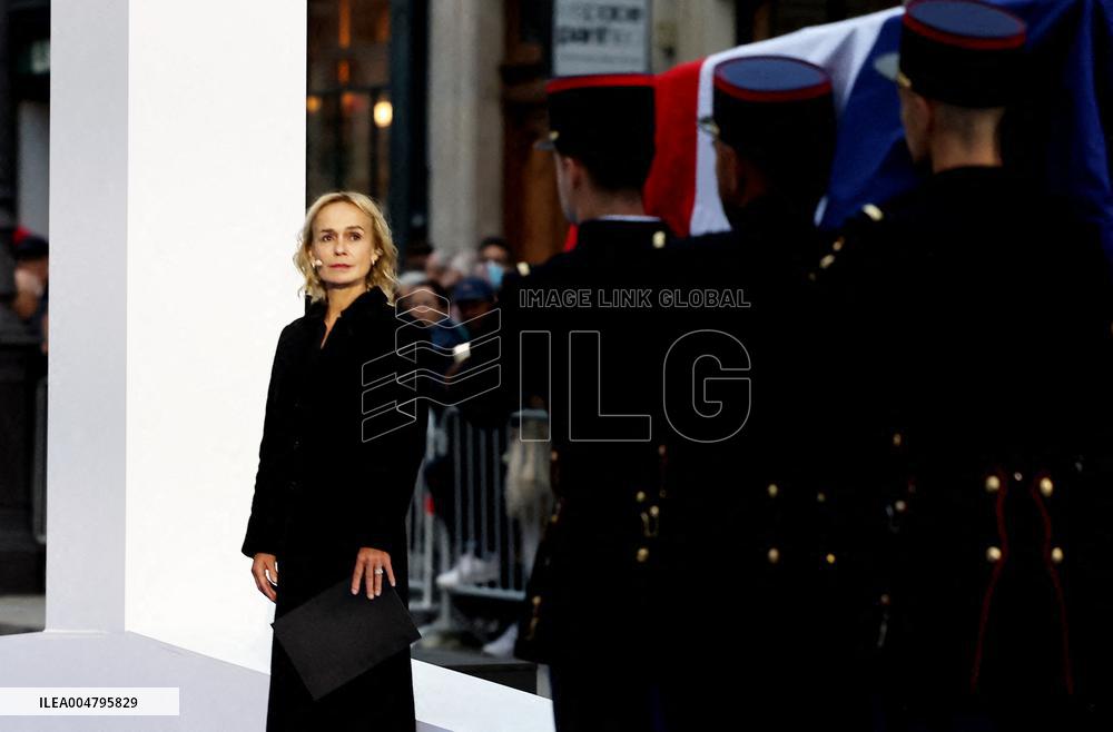 Ceremony to Induct Robert Badinter at Pantheon - Paris