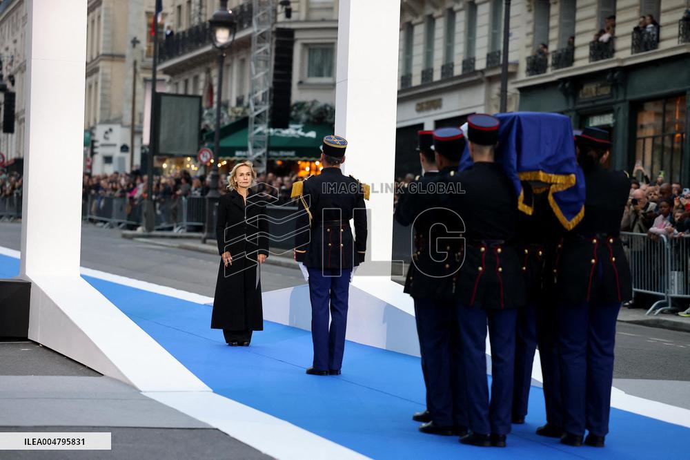 Ceremony to Induct Robert Badinter at Pantheon - Paris