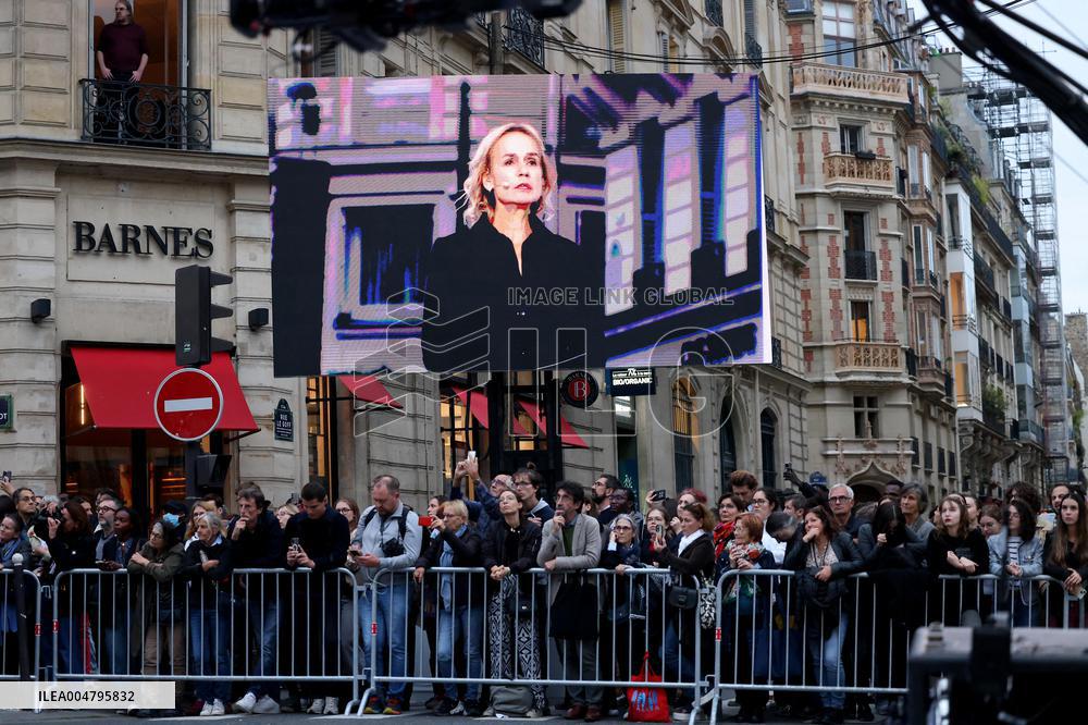 Ceremony to Induct Robert Badinter at Pantheon - Paris