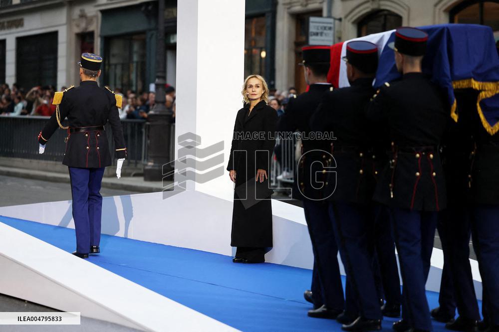 Ceremony to Induct Robert Badinter at Pantheon - Paris